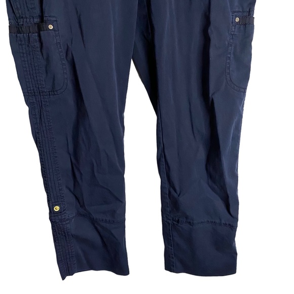 Chico’s Women's Navy Crop Pants - Picture 3 of 10